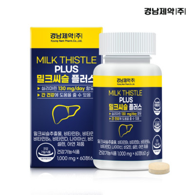 경남제약 밀크씨슬 플러스 1,000mg x 60정